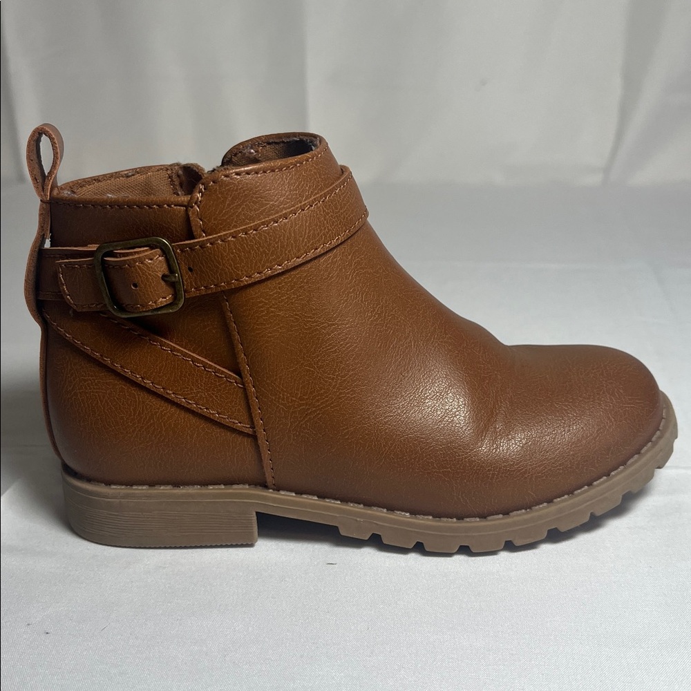 Old Navy “Golden Tan” Kids Ankle Boots - Picture 5 of 12